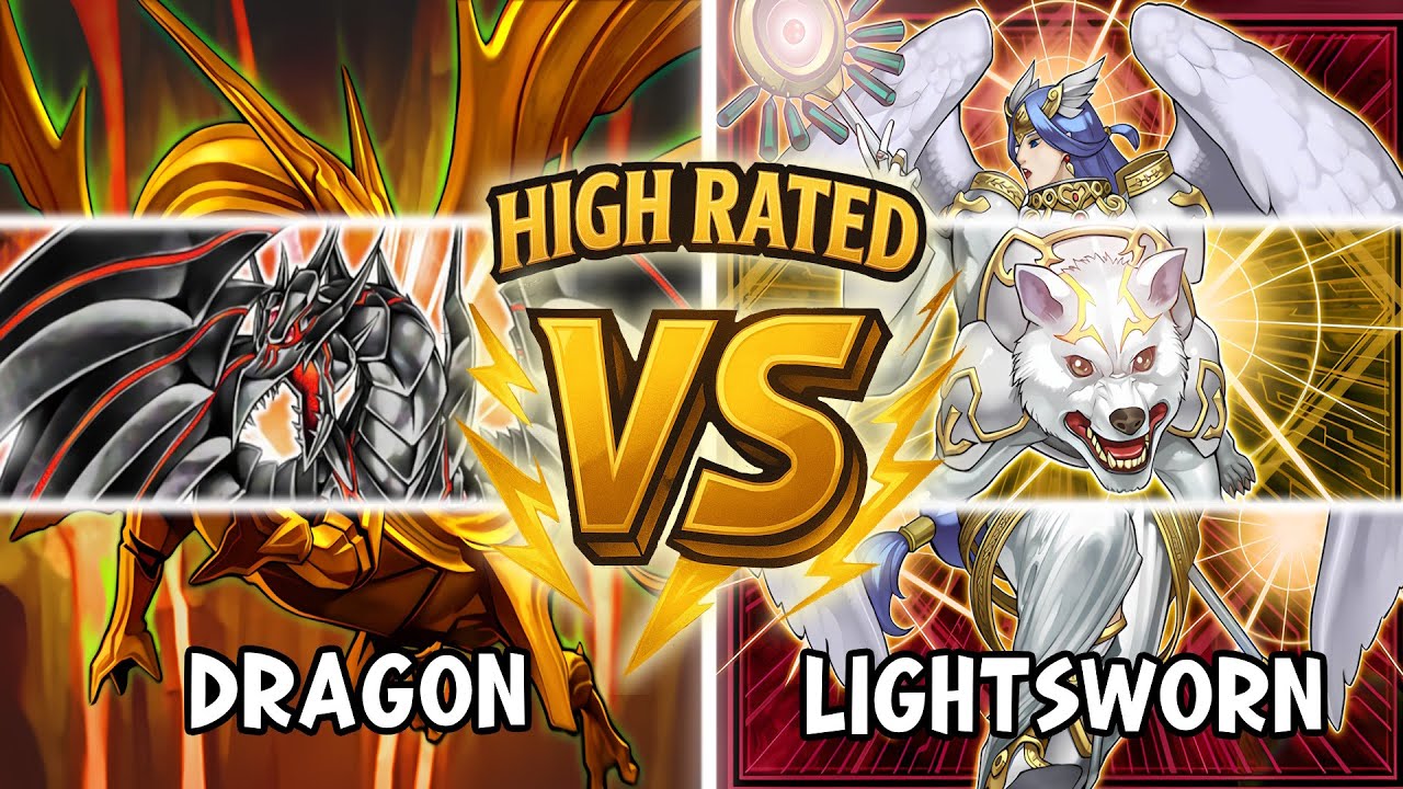 Lightsworn vs Drago control | High Rated | Edison Format | Dueling Book