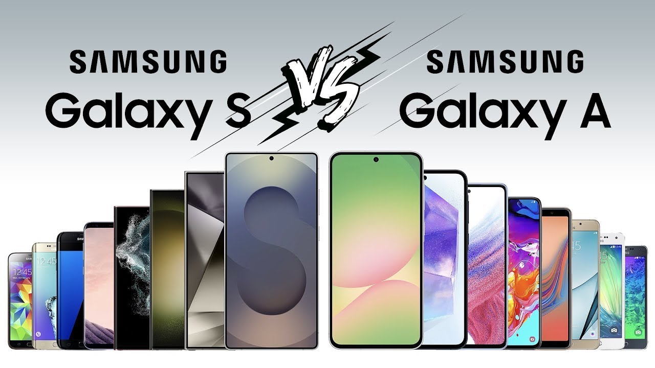 Samsung Galaxy S vs Galaxy A Evolution