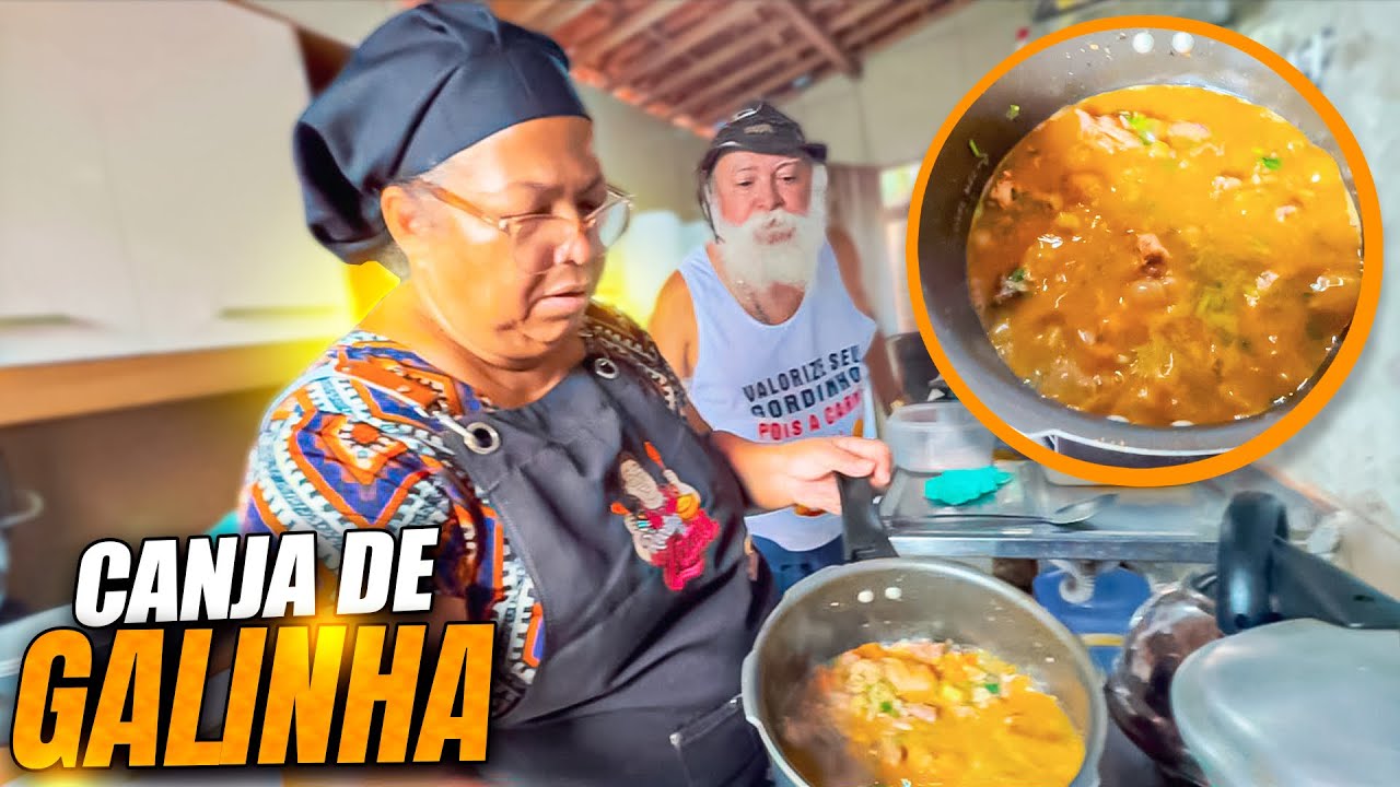 COMO FAZER CANJA DE GALINHA | RECEITAS DA ZAZA 