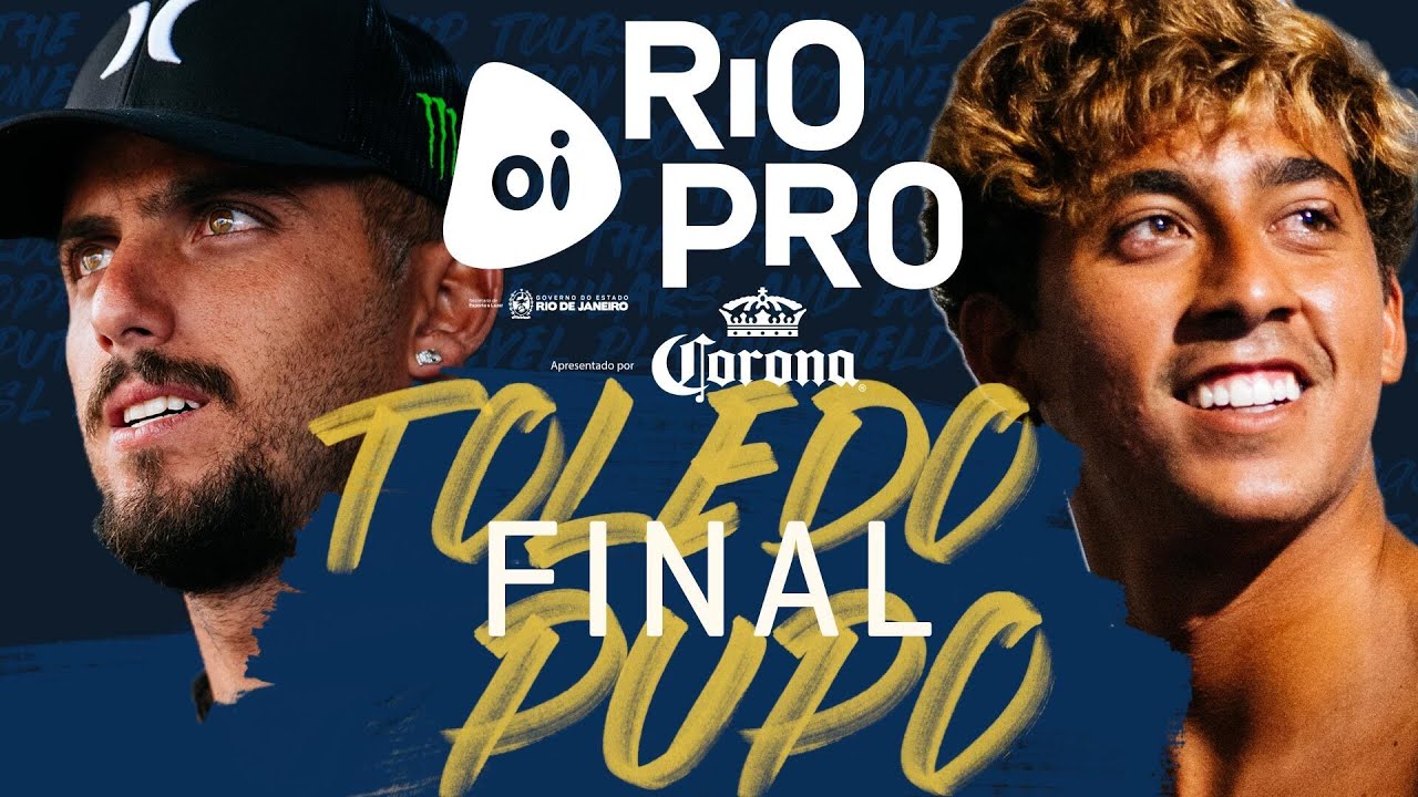 Filipe Toledo vs Samuel Pupo | Oi Rio Pro - Full Final Heat Replay