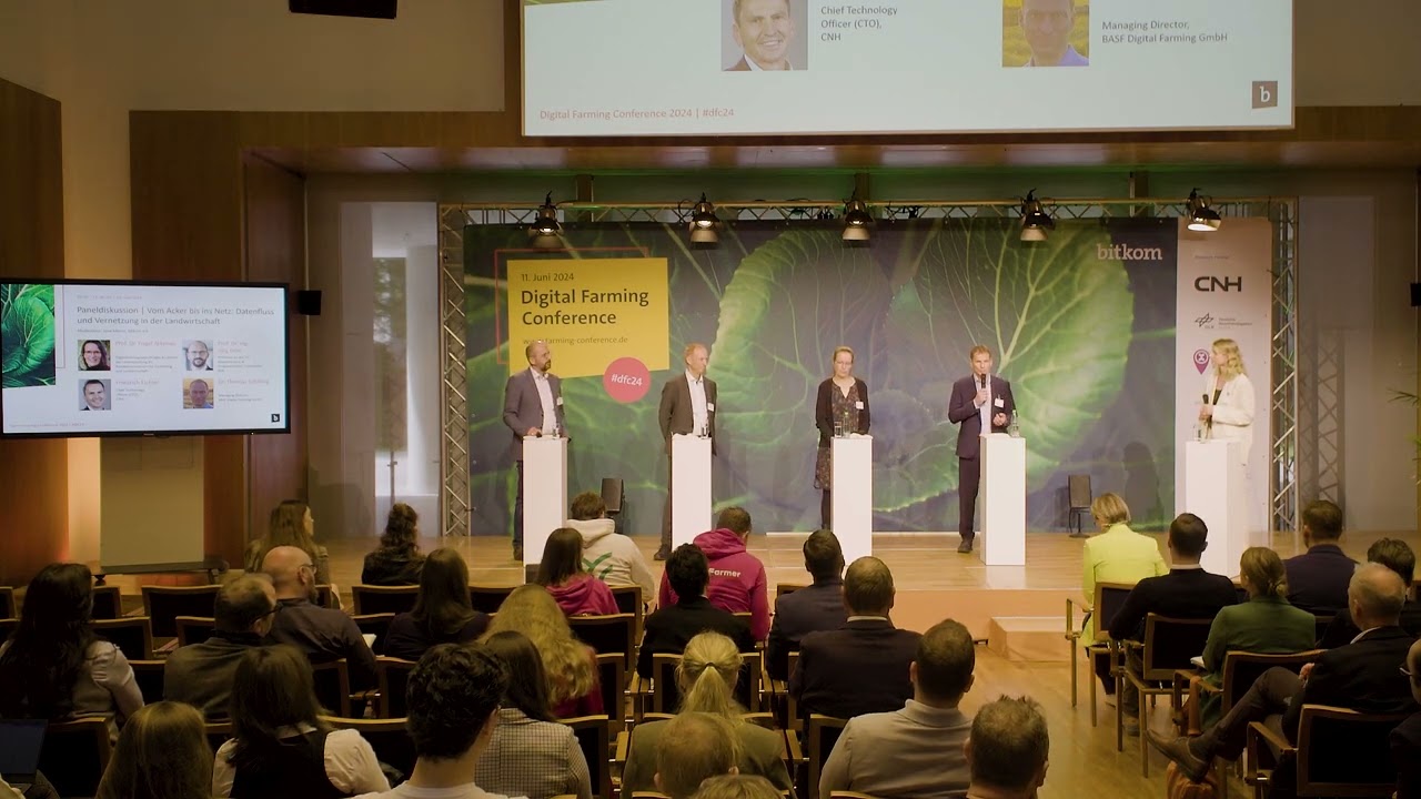 Panel: Datenfluss und Vernetzung in der Landwirtschaft | #dfc24