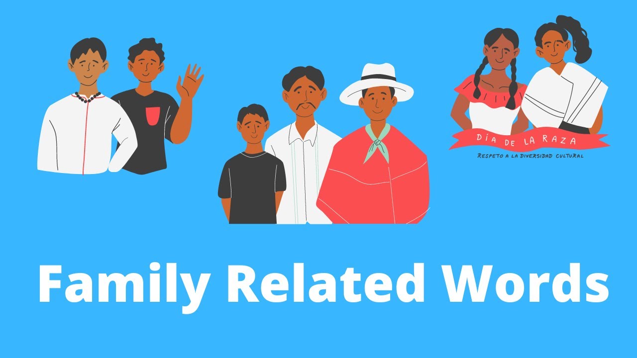 10 Family Related Words | Improve Vocabulary