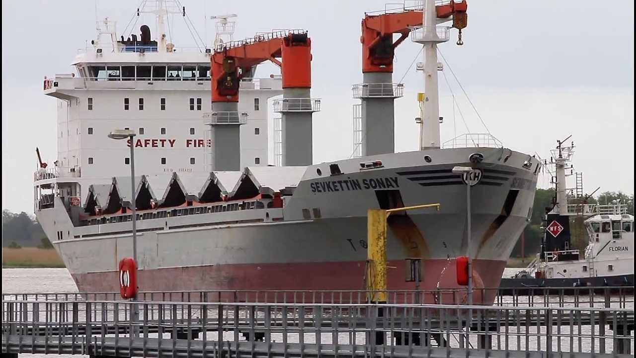 SEVKETTIN SONAY - Shipspotting Germany 🇩🇪 IMO 9334313 - River Weser near City Brake Unterweser