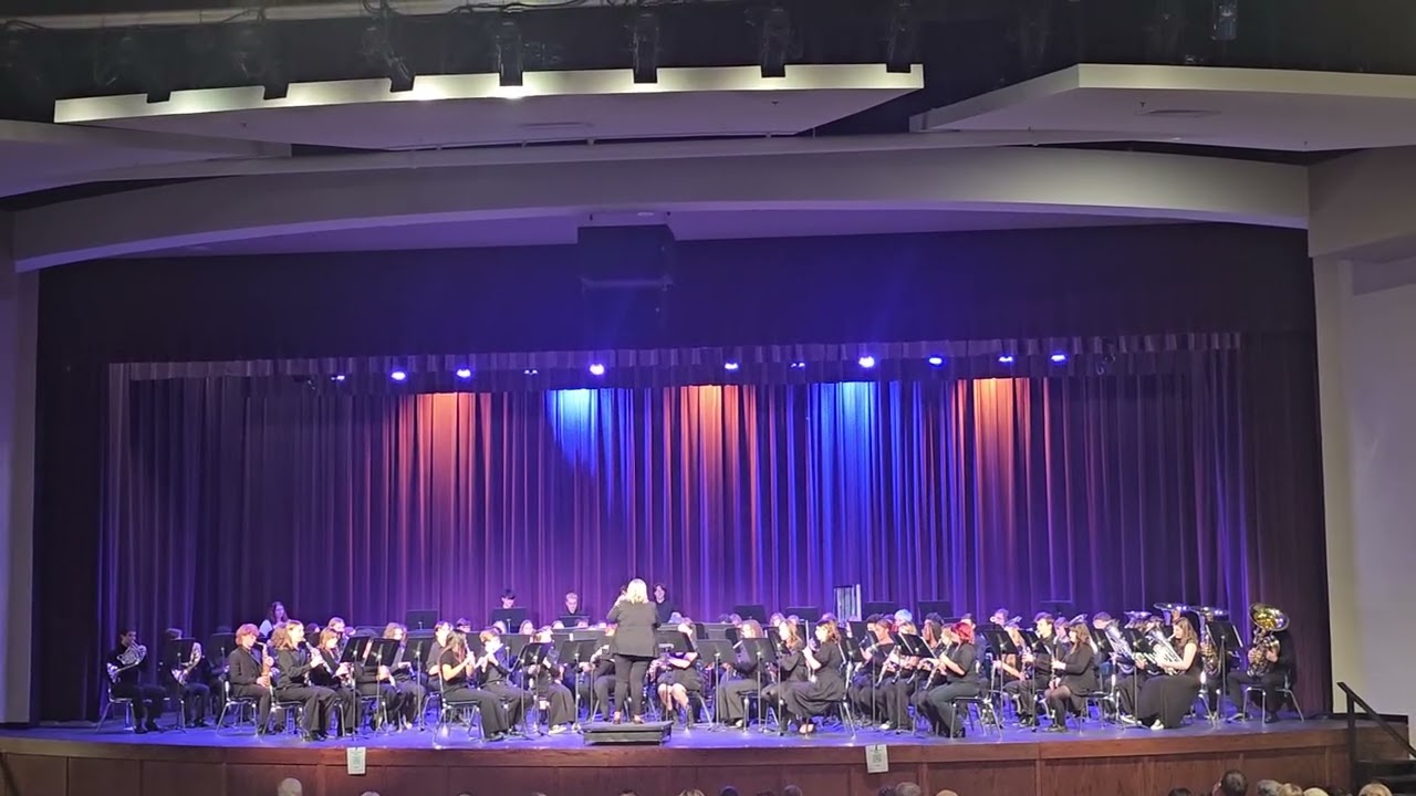 Maury county honor band at columbia central. Score: Three Ayres from Gloucester