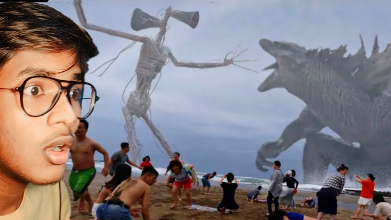 GODZILLA vs SIREN HEAD in REAL LIFE!