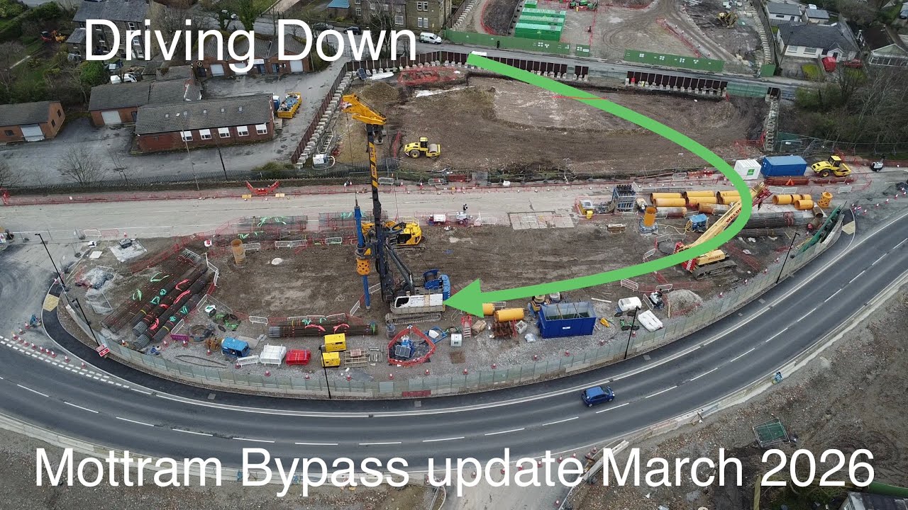 Mottram Bypass update March 2026 | A57 Link Roads Project