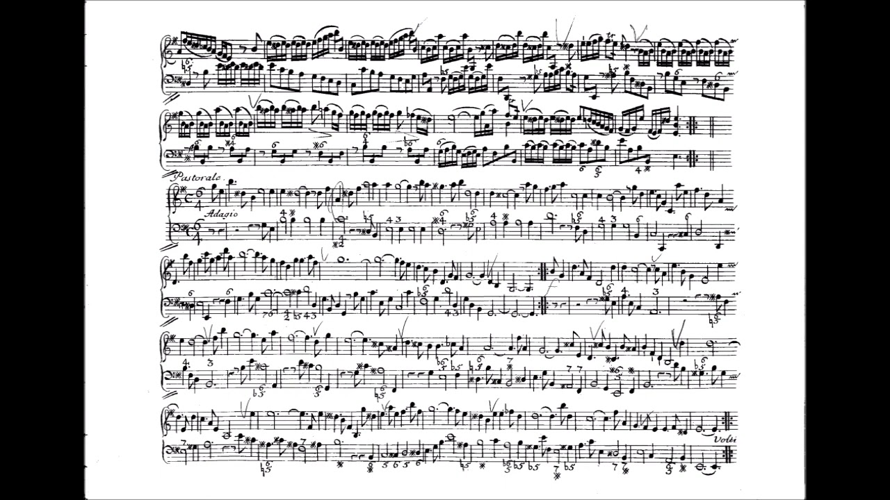 Francesco Maria Veracini - 12 Violin Sonatas Op.1 No.6