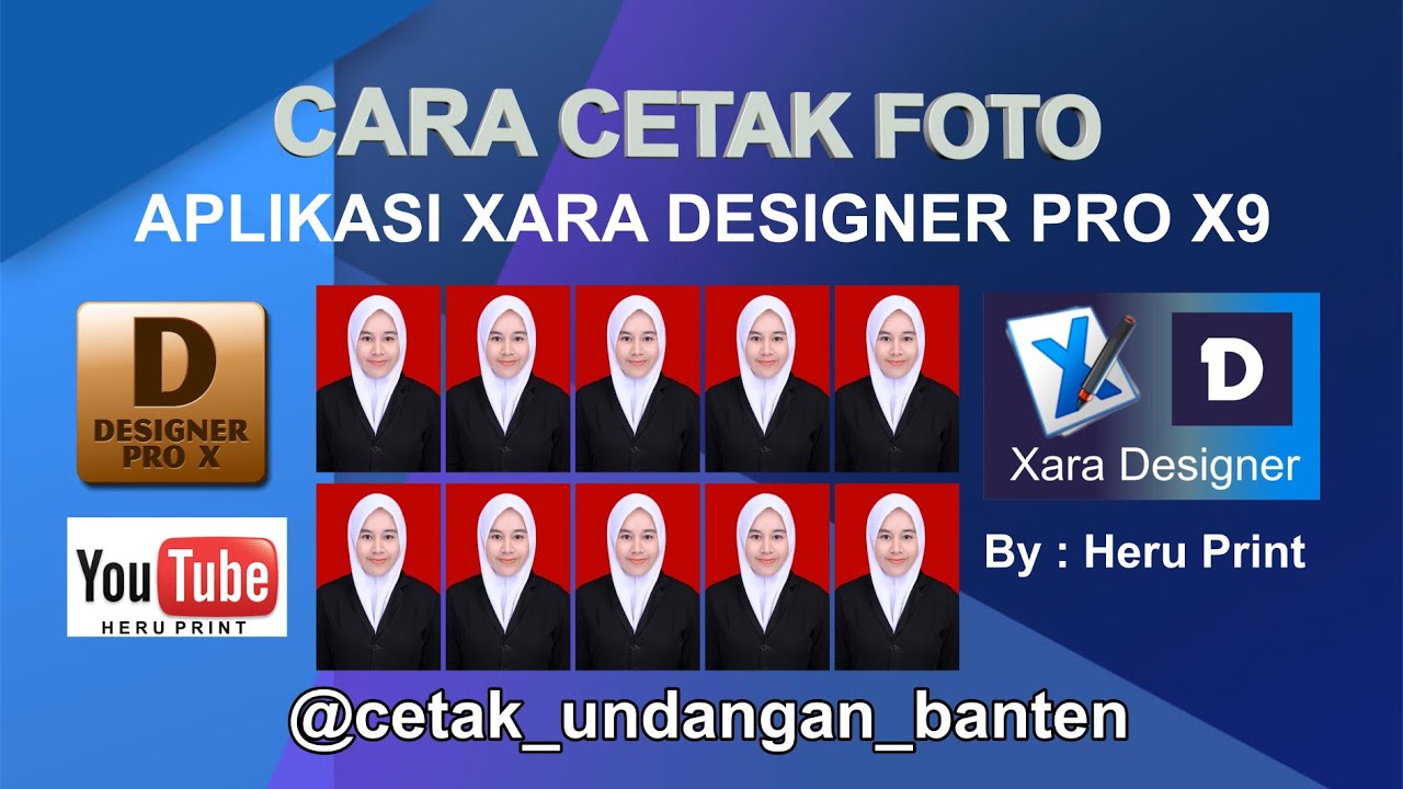 Cara Cetak Foto di Aplikasi Xara Designer Pro X9
