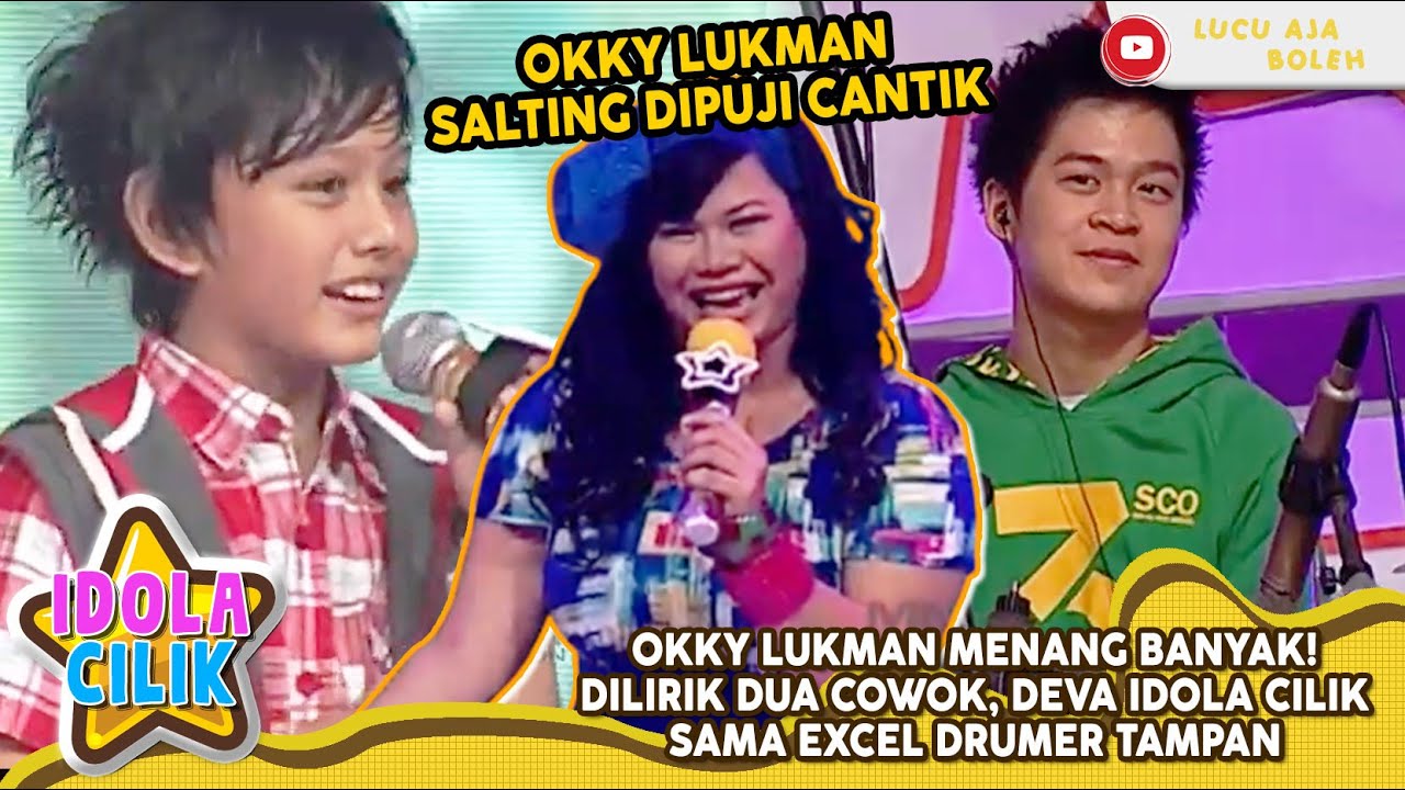 OKKY LUKMAN MENANG BANYAK! DILIRIK DUA COWOK, DEVA IDOLA CILIK SAMA EXCEL DRUMER TAMPAN -IDOLA CILIK