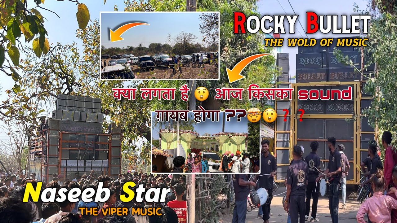 रॉकी बुलेट vs नसीब सोट्टा 😲 आज तो फुल माहोल 🤯🔥At-kesharva 23/03/2025