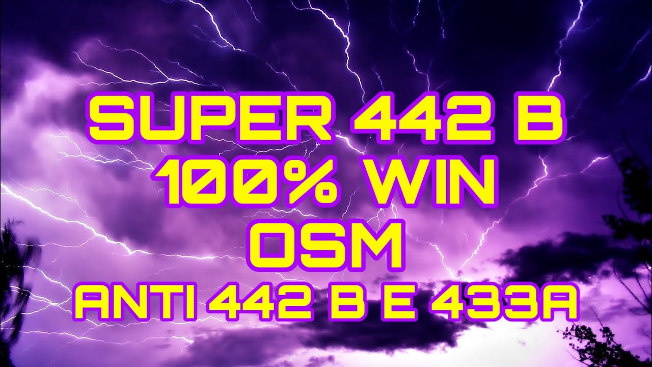 SUPER 442B COUNTER 433A AND 442B 100% WIN