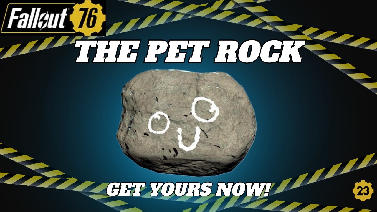 Fallout 76 How to get and keep the Pet Rock from Campfire Tales