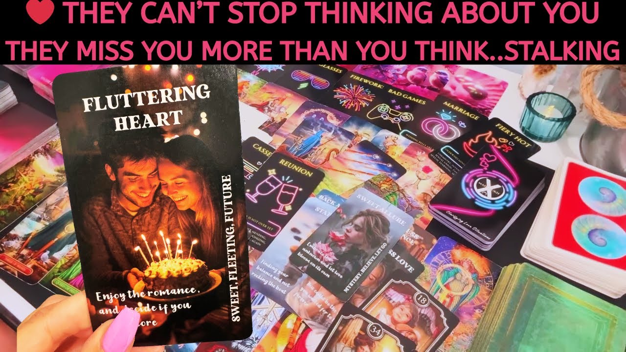 👀 They Can’t Stop Thinking About You! 💌 They Miss You More Than You Think 🔥 #tarot #love #tarotlove