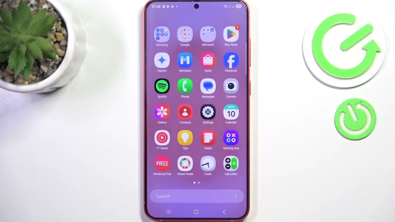 Wie finde ich gespeicherte Passw&ouml;rter auf dem SAMSUNG Galaxy S25+?