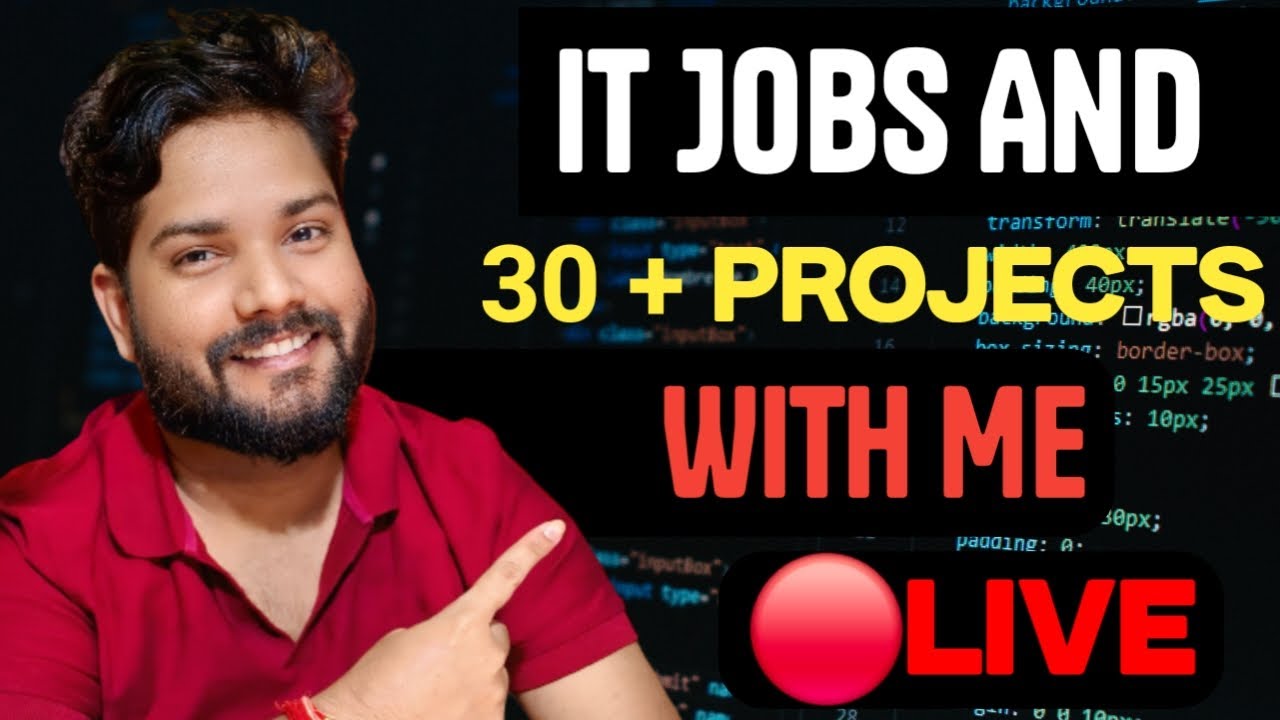 🔴 LIVE: Talk About IT Jobs and  Projects  +  Q&A Session ||  Ask Anything 💻🔥