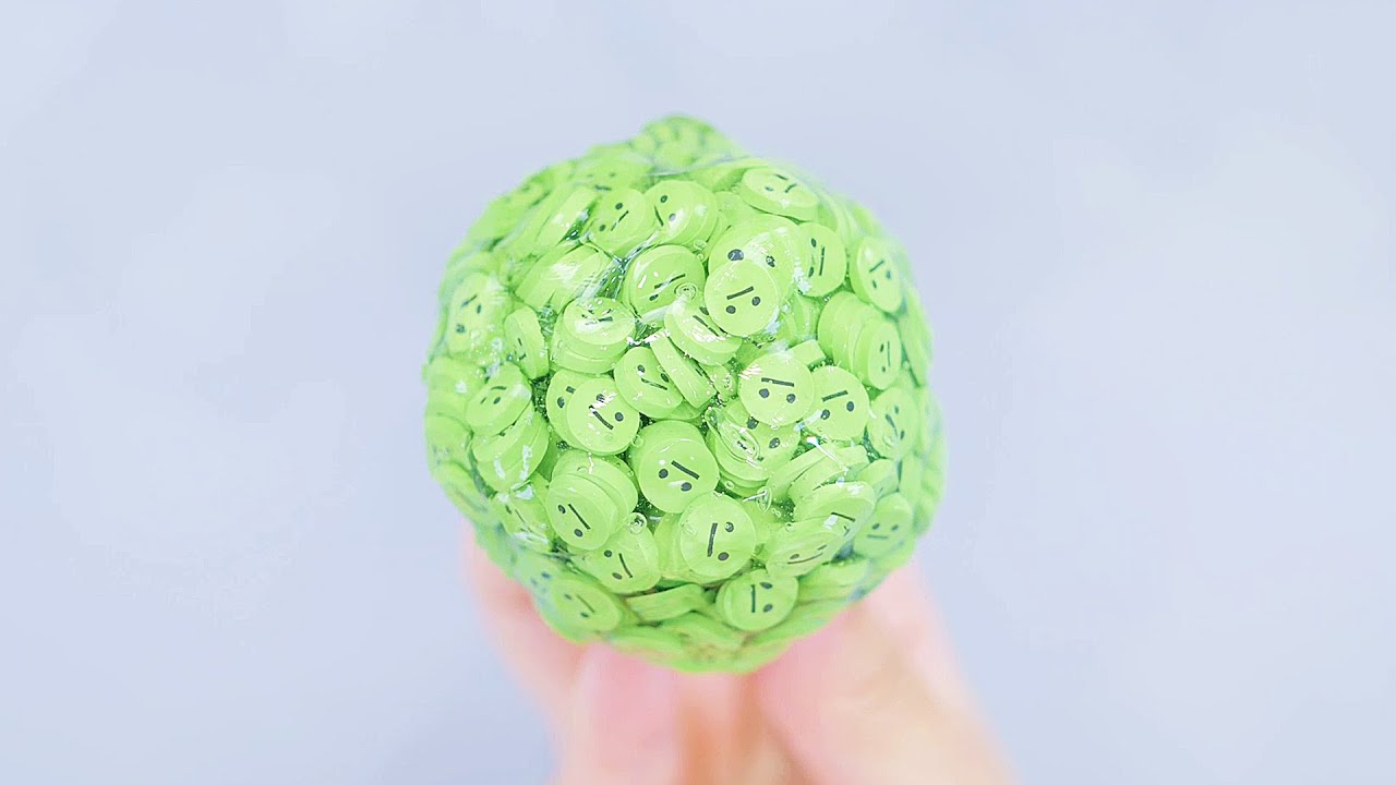 【ASMR】お豆さんスライム Crunchy Beans Slime 【音フェチ】