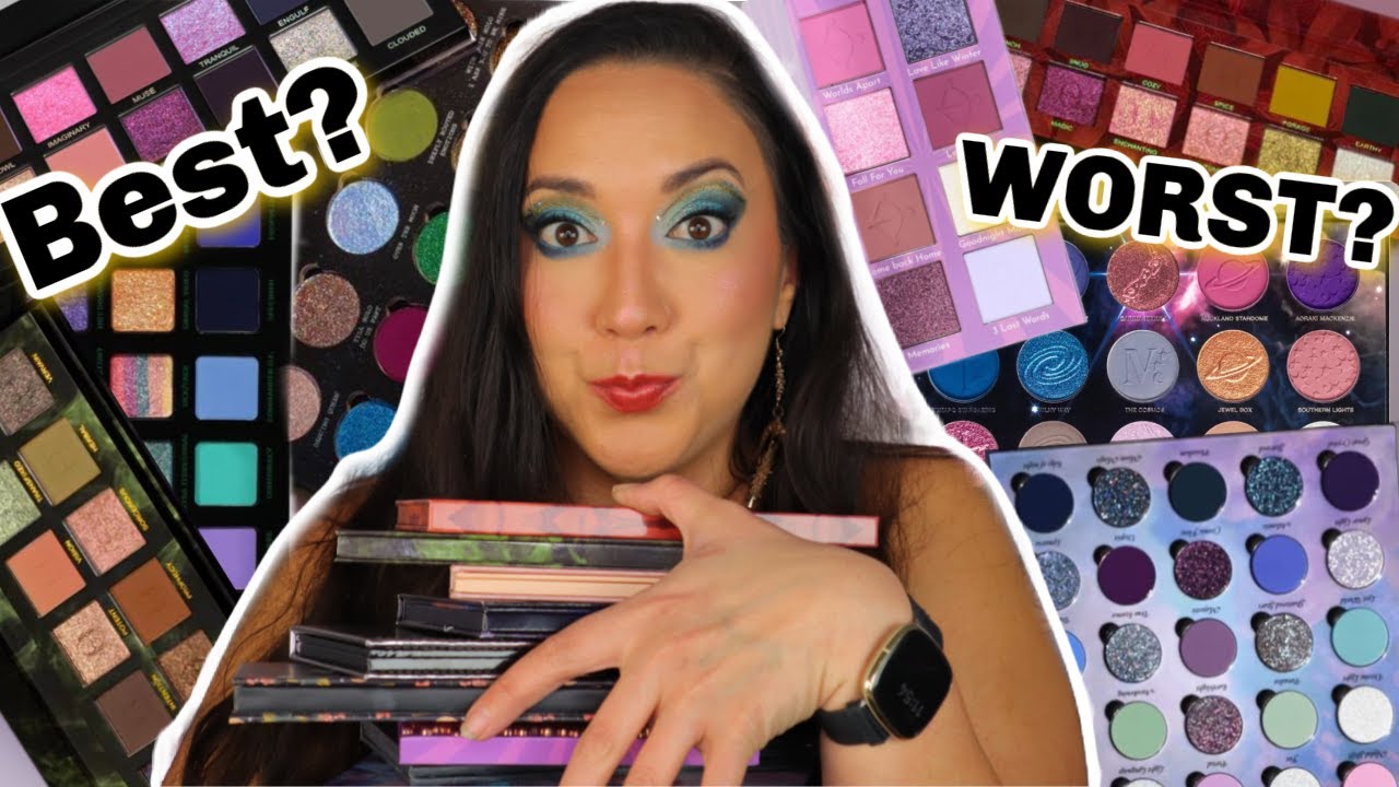 Ranking Recent Palette Purchases | From Worst to Best | 2024 Part 1