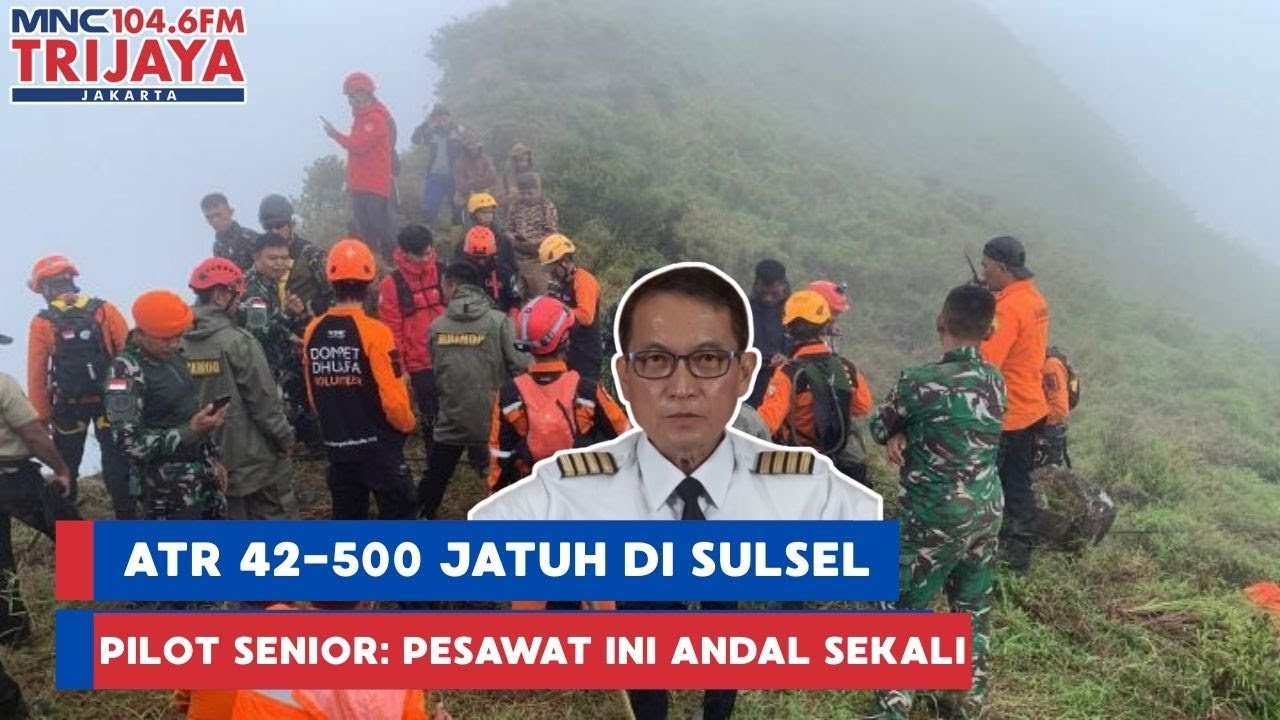 Pilot senior mengungkap keandalan ATR 42-500 yang jatuh di Sulsel