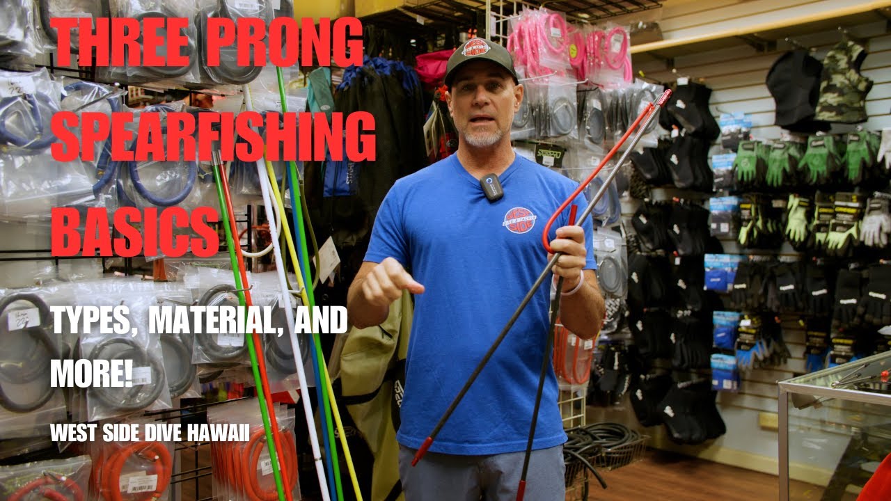 Three Prong spearfishing - Types, material, and handling basics!
