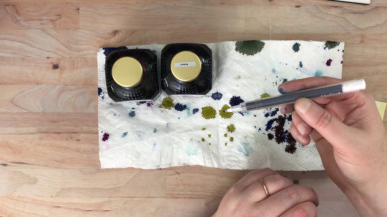 Kuretake Karappo Fountain Pen Markers--Filling and Testing