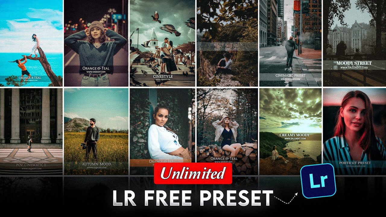 Free Unlimited (Professional) Lightroom Presets Download 🎀