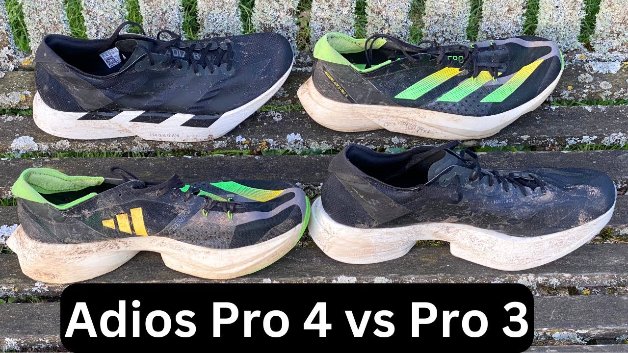 Adios Pro 4 vs Adios Pro 3 Shoeoff plus Vomero 18 first look