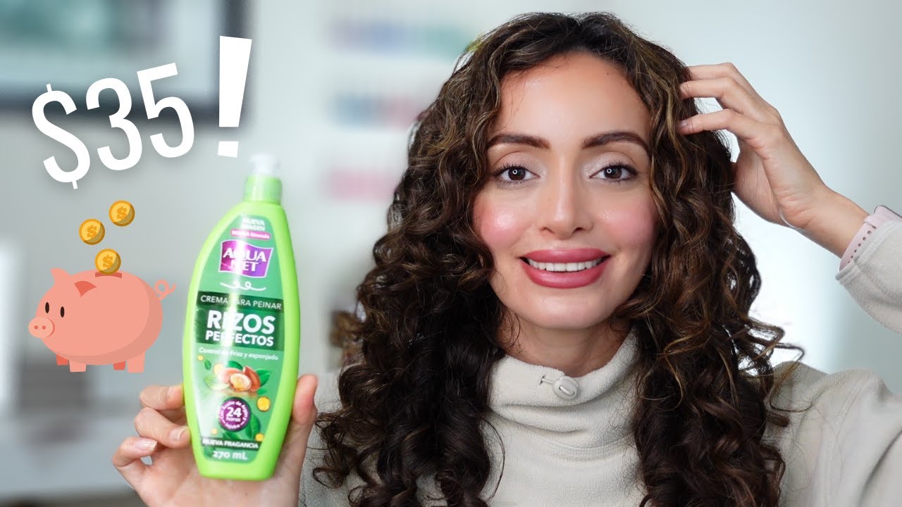 Crema para peinar Aqua Net Rizos Perfectos 💖 Rizos Perfectos sin Gastar Mucho 💰