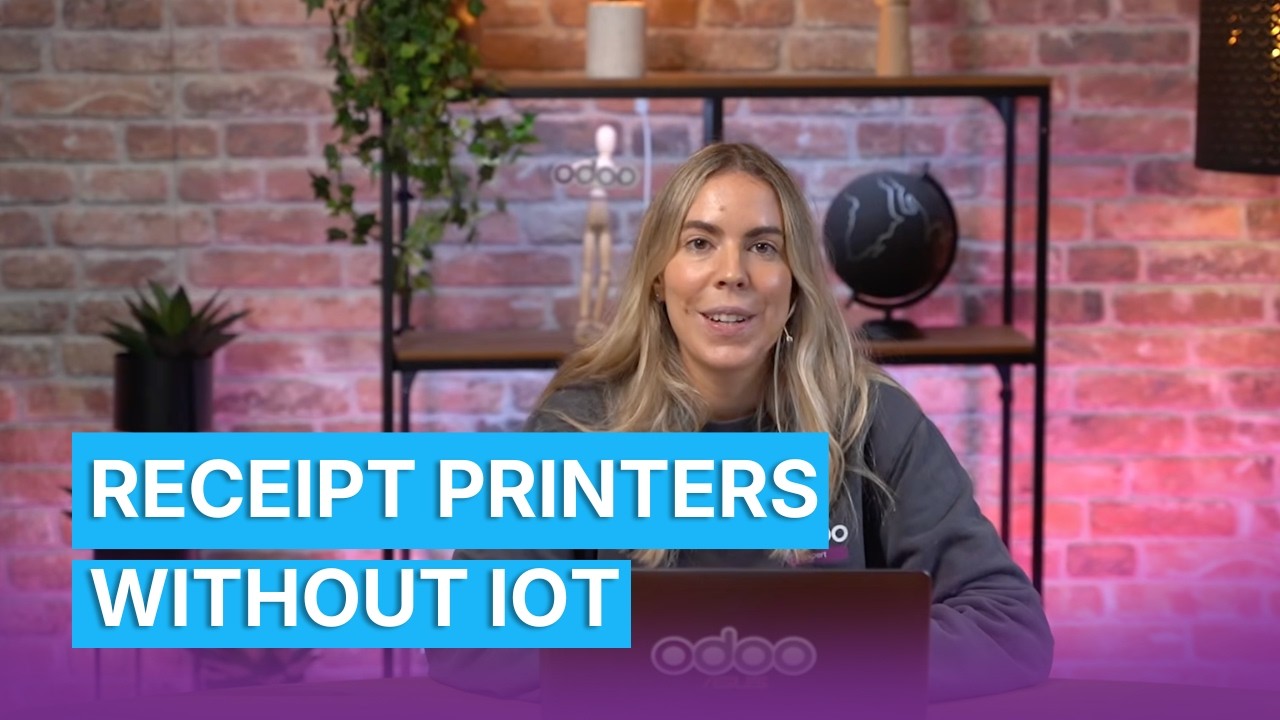 Odoo Point of Sales : Receipt Printers without IoT