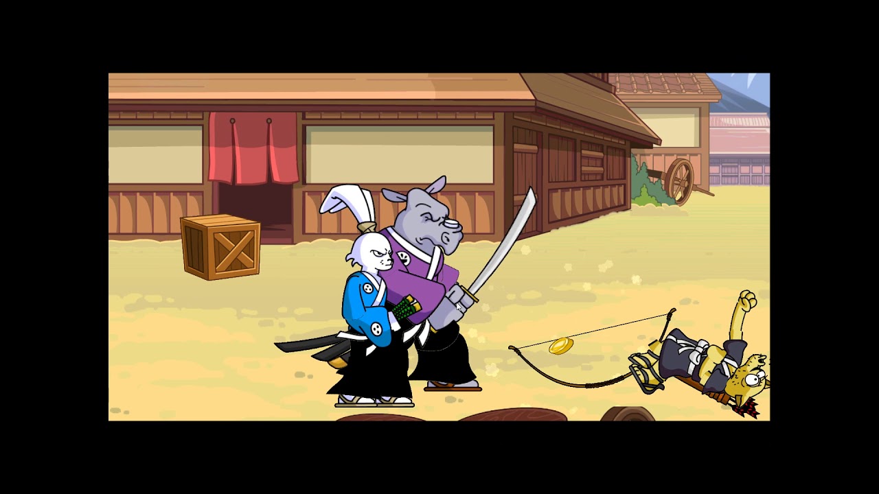 Commodore 64 Remakes part 01 - Usagi Yojimbo(Samurai Warrior)