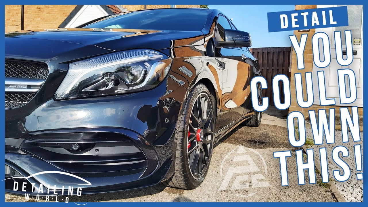 QUICK & EASY CERAMIC COATING: Mercedes A45 AMG Detail With Pyramid Car Care