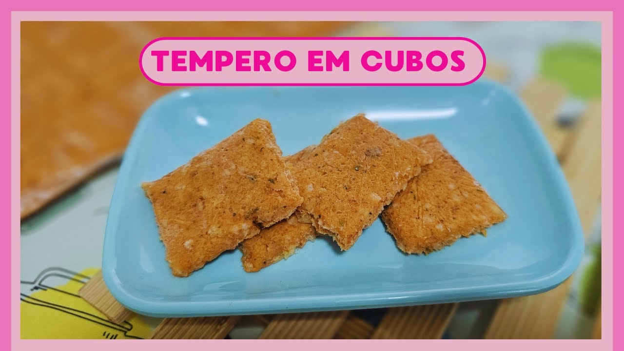 TEMPERO ESPECIAL PARA FEIJÃO EM CUBOS CONGELADOS | Prático e saboroso