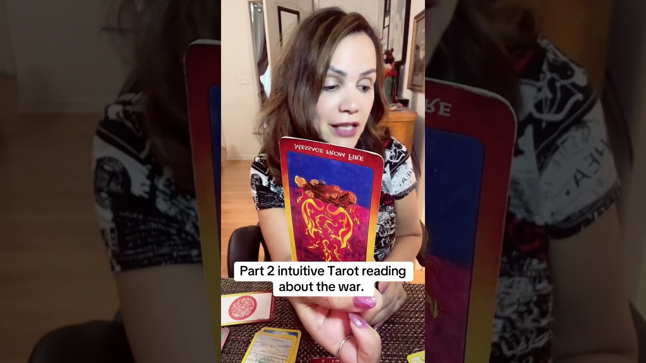 Part 2 Intuitive tarot reading for the war with Iran 🇮🇷 