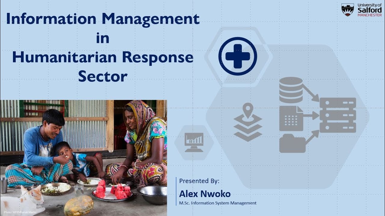 information management in humanitarian response sector