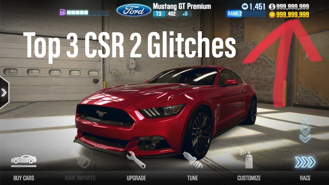 TOP 3 CRAZIEST CSR 2 GLITCHES! (featuring EvMan0509)