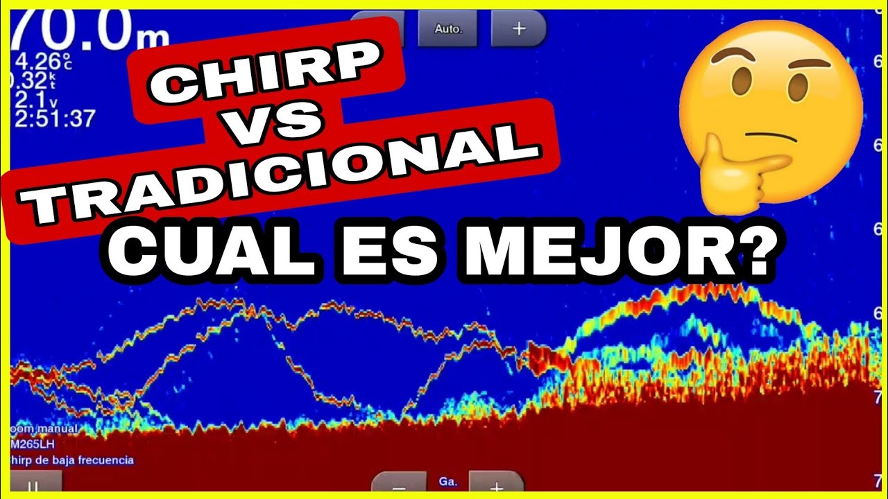 TUTORIAL SONDA: CHIRP L VS 50KHZ