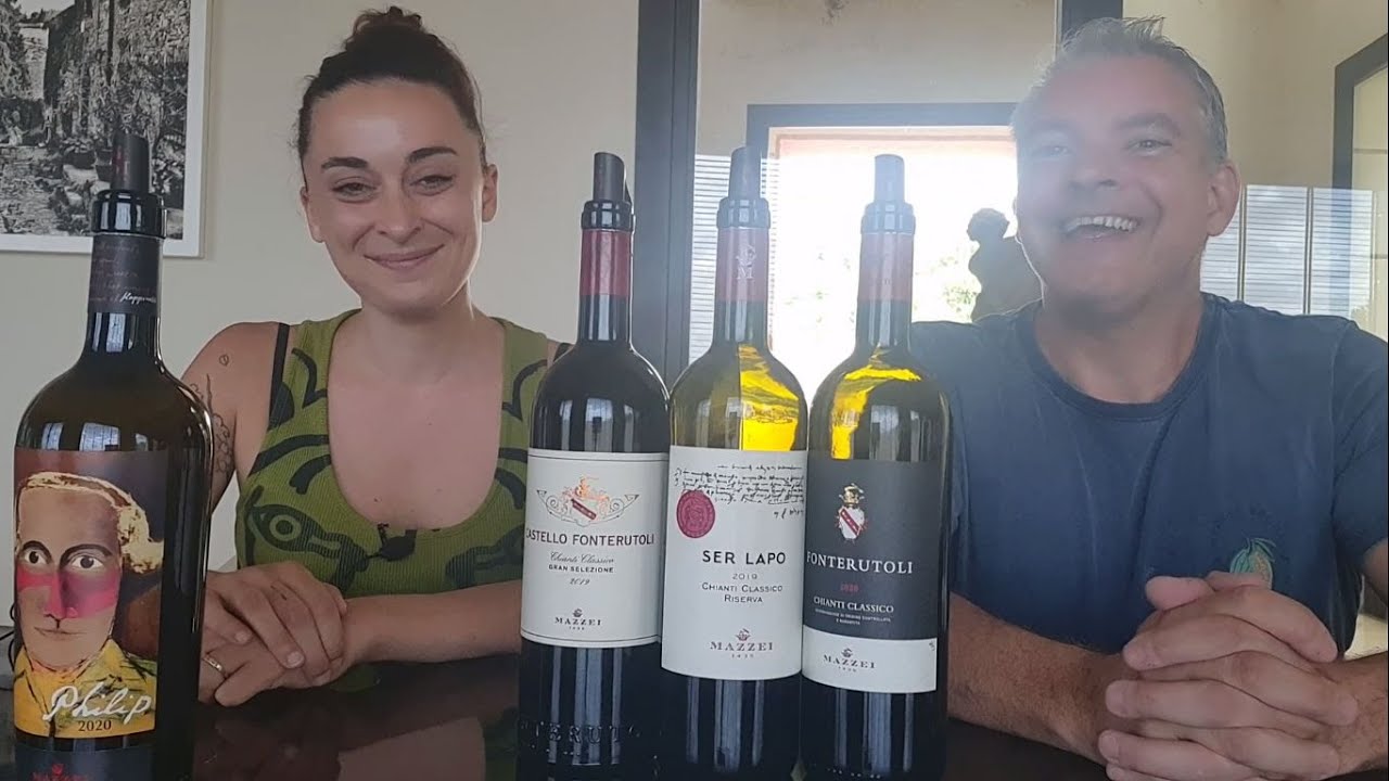 #0427 - Especial - Visita à vinícola Mazzei. Entrevista e degustação de 4 vinhos. #vinho #vino #wine