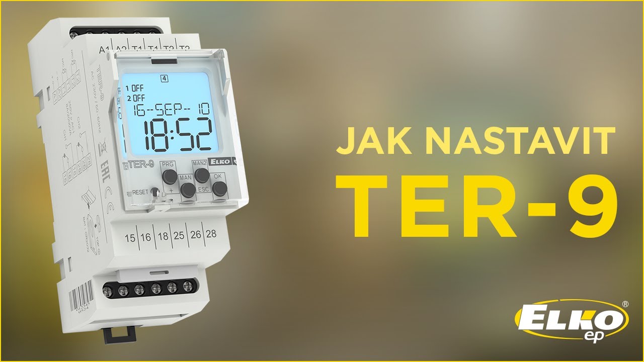 Manuál pro TER-9 | The manual for TER-9