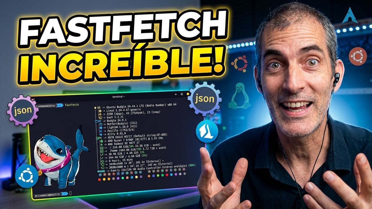 Tu terminal merece un fastfetch personalizado