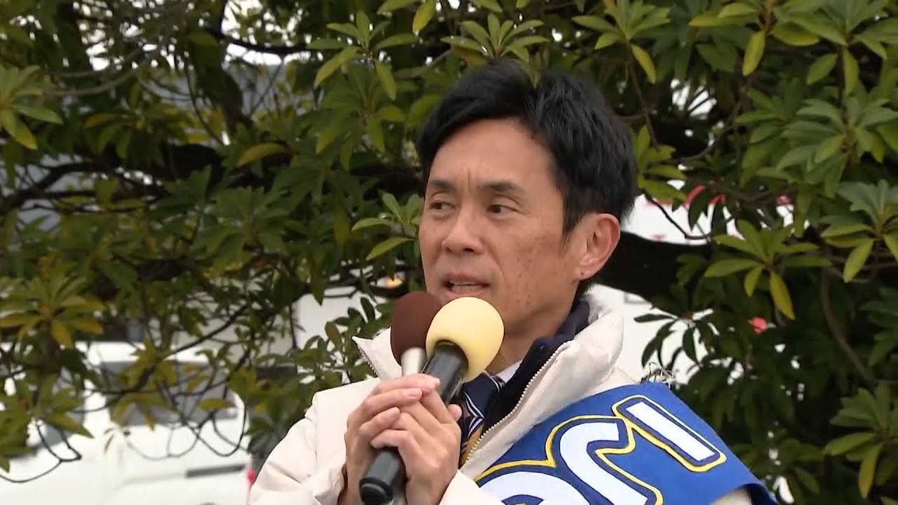 【ノーカット福岡4区】国民民主党･前職の許斐亮太郎さん(52)が最初の演説で訴えたこと　2026衆議院選挙
