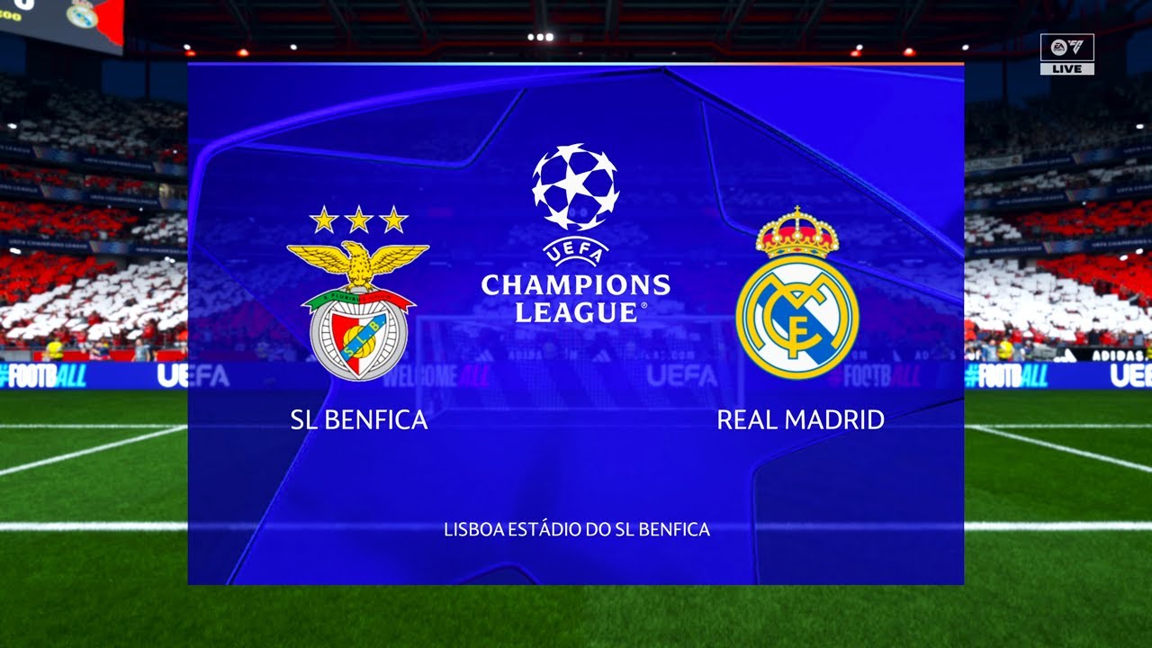 FC 26 - Benfica vs. Real Madrid - UEFA Champions League 25/26 Full Match [4K60]