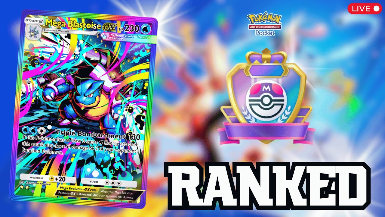 BUSCANDO el TOP 10,000 en RANKED de Pokémon Pocket :D