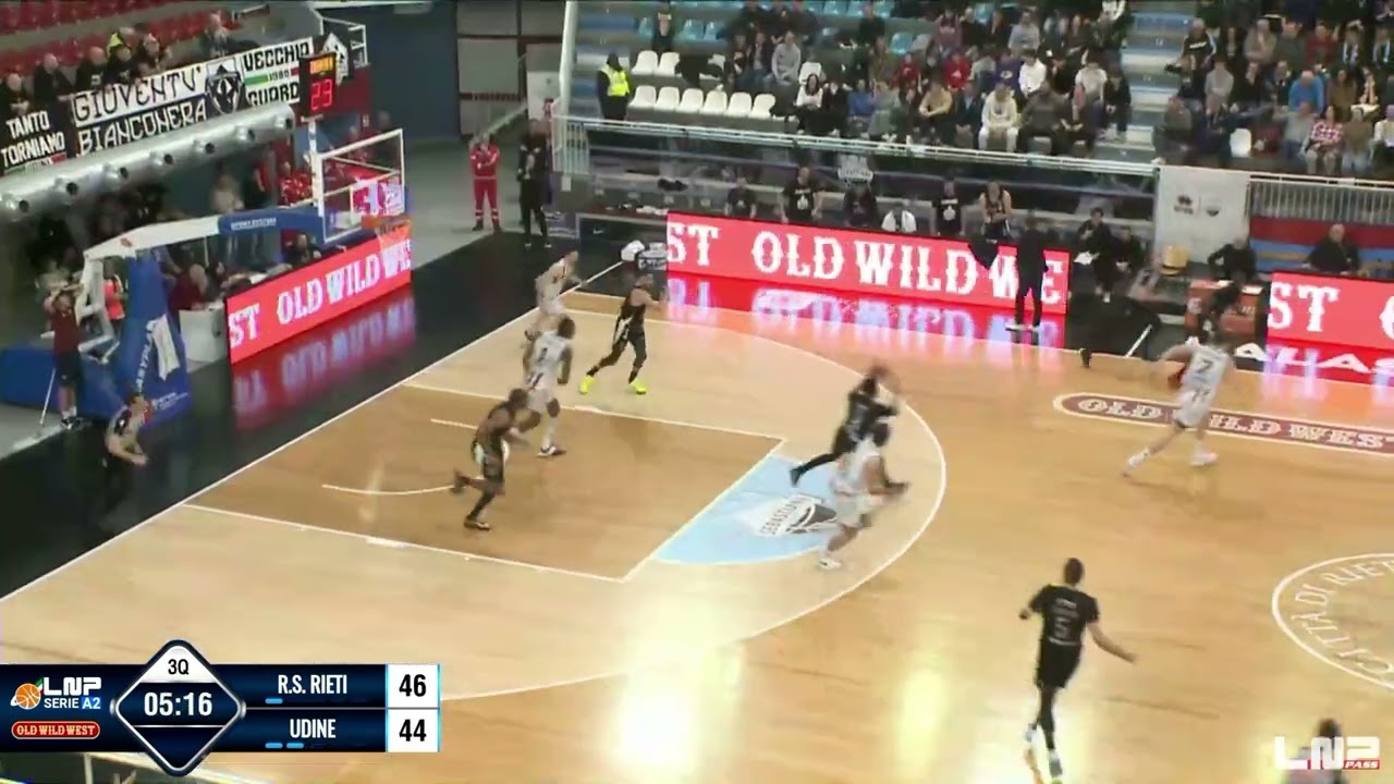 Real Sebastiani Rieti - Apu Old Wild West Udine 70-75: Highlights