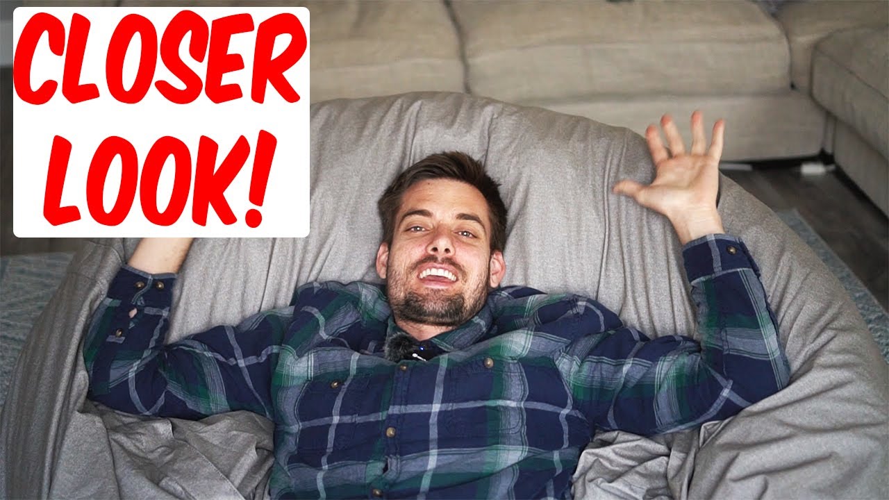 Big Joe Fuf XL Foam Filled Bean Bag Chair Review (Link Below 👇)