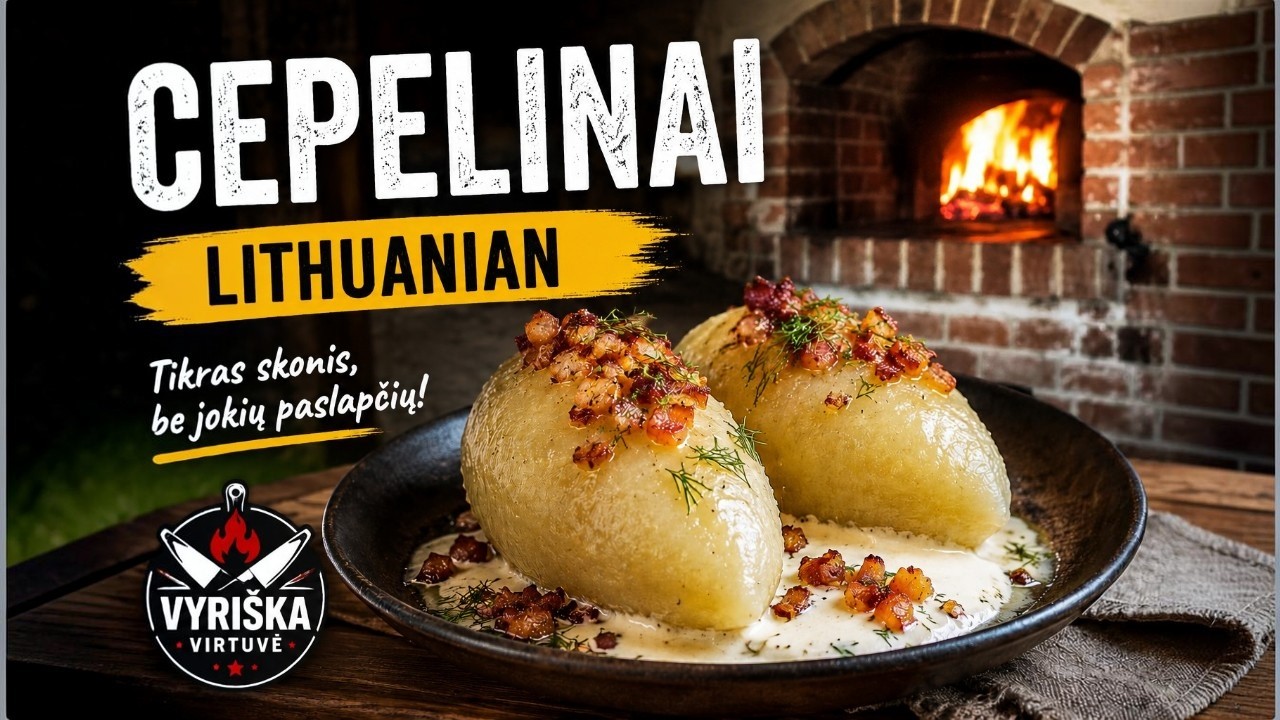 Lietuviški cepelinai - литовские цеппелины по домашнему