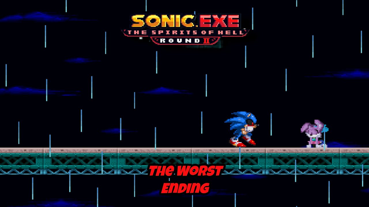 Sonic.exe The Spirits Of Hell Round 2 : The Worst Ending (Exeller Ending)