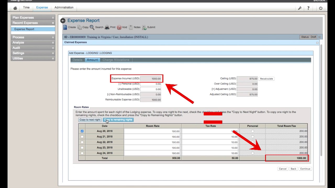 Deltek Time & Expense: Expense Tutorial