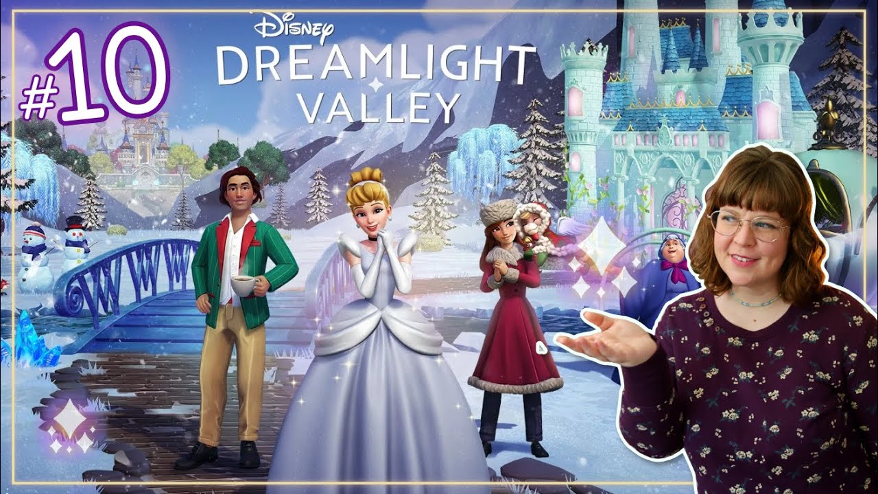 CINDERELLA ist endlich da und ein mega schöner winterlicher STERNENPFAD  - Disney Dreamlight Valley