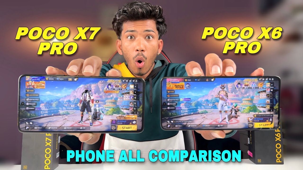 Poco x7 pro vs poco x6 pro speed test and comparison all features