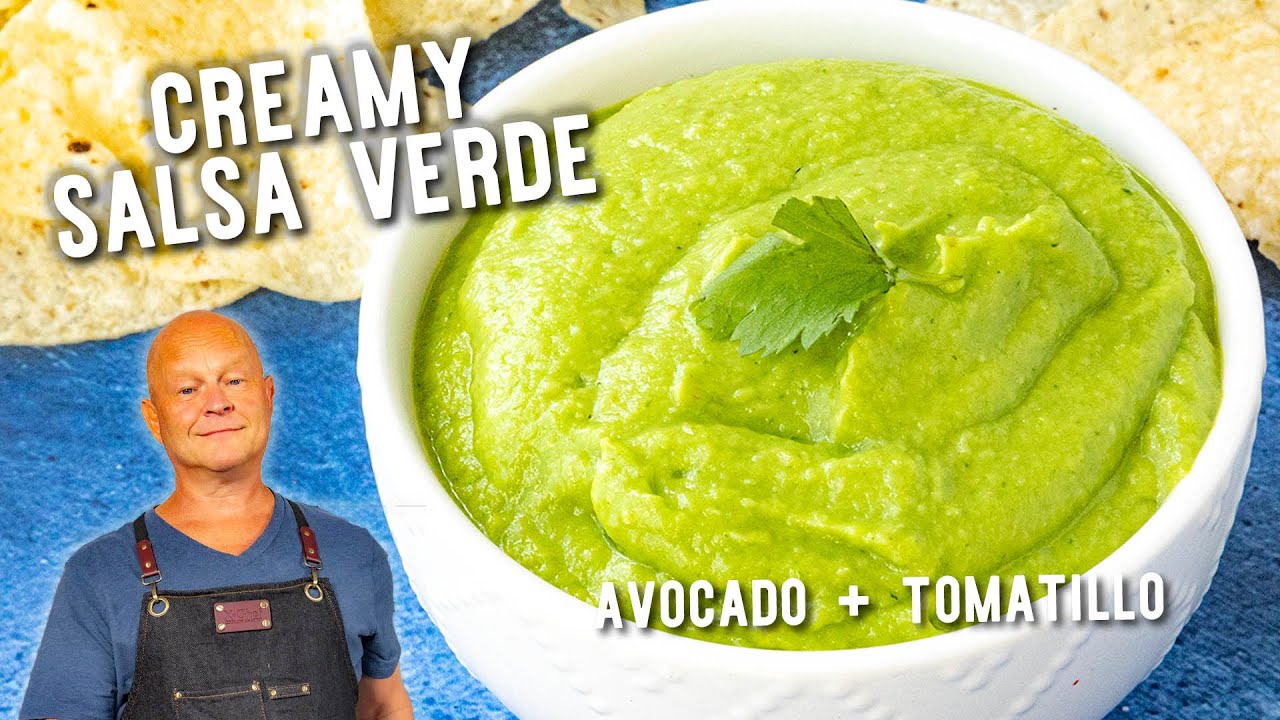 Creamy Avocado Salsa Verde Recipe - So Easy!