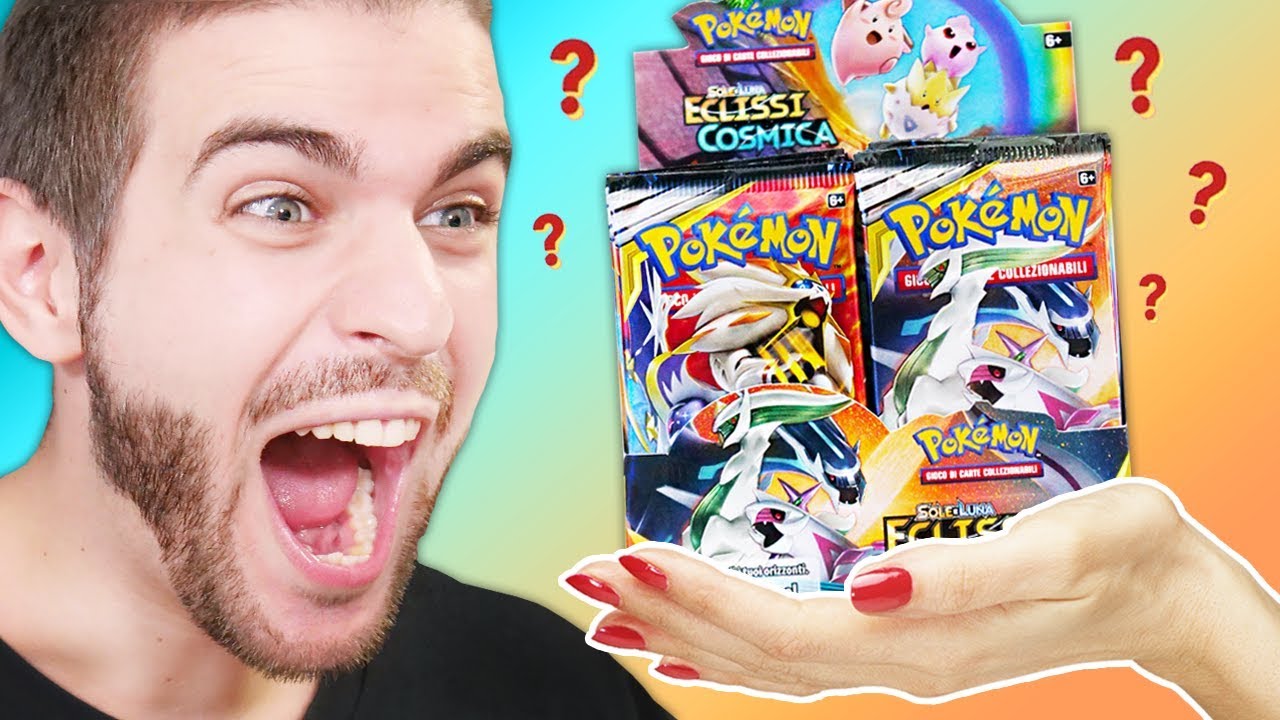 APRO IL NUOVO BOX DA 36 BUSTINE POKEMON ECLISSI COSMICA! - Trovo il Dio dei Pokémon!